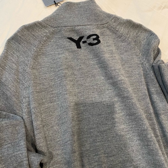 100% authentic Y-3 double zip sweater - Picture 3 of 5